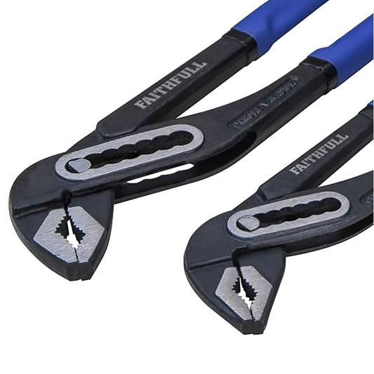 Faithfull Water Pump Pliers Twin Pack