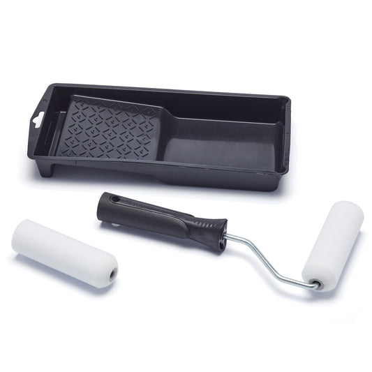 Harris Essentials 4" Gloss Mini Roller Set