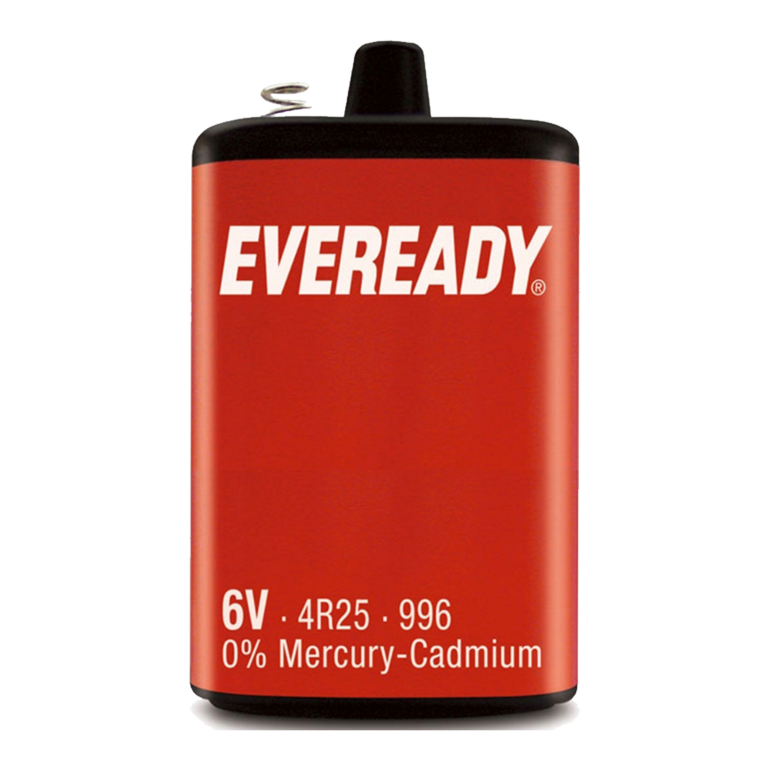 Eveready PJ996 6V Batteries 2 Pack