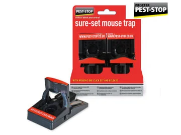 Pest Stop Sure-Set Mouse Trap 2 Pack