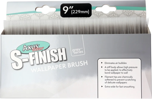 Axus Decor 9" S-Finish Wallpaper Brush Grey Series