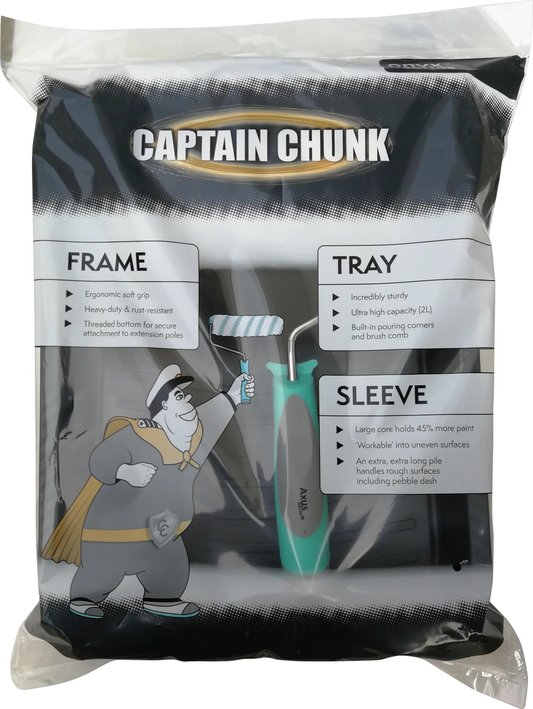Axus Decor Onyx Series Captain Chunk 9" Masonry Roller Kit