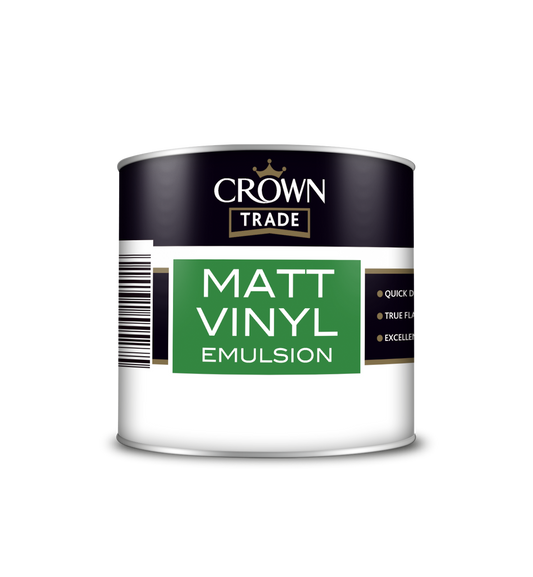 Crown Trade Colour Mixed Matt Vinyl Emulsion