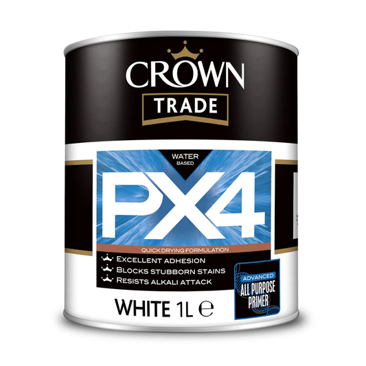 Crown Trade PX4 All Purpose Primer White