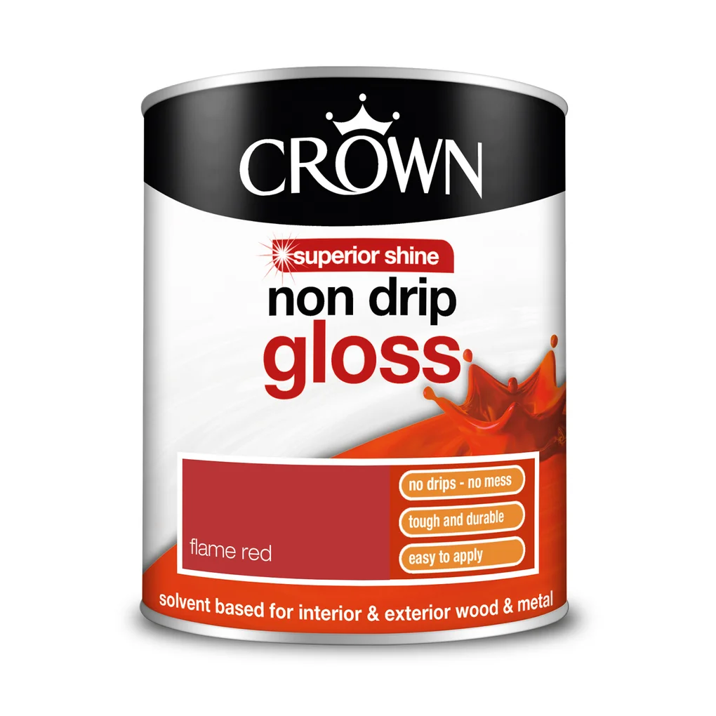 Crown Non Drip Gloss 750ml