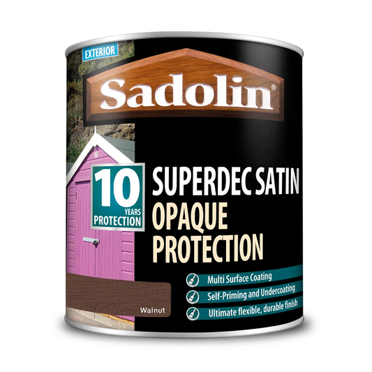 Sadolin Superdec Satin Opaque Protection Walnut