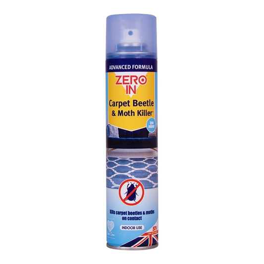 STV ZER977 Zero In Carpet Beetle & Moth Killer Spray 300ml