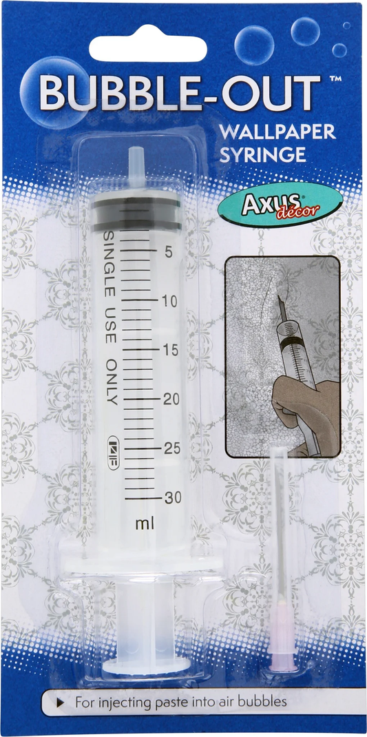 Axus Decor Bubble Out Wallpaper Syringe