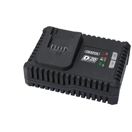 Draper 55913 D20 20V Fast Charger 4A