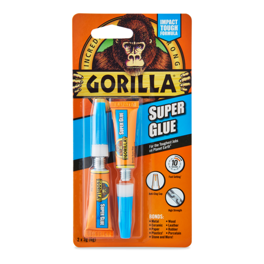 Gorilla Super Glue 2 x 3G
