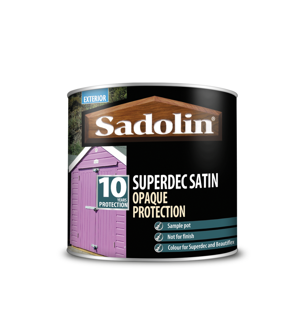 Sadolin Colour Mixed Superdec Satin Clear 065 Base