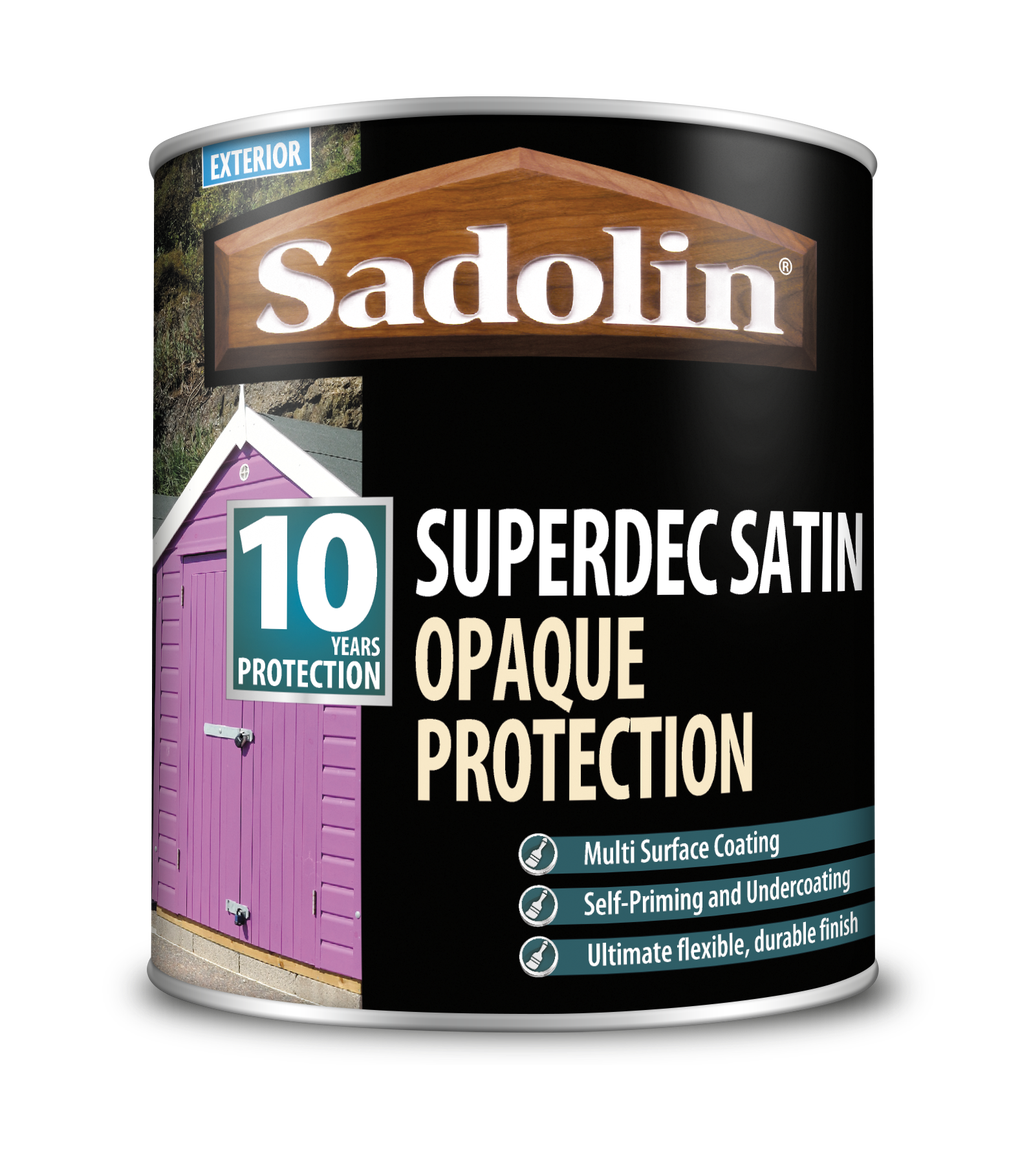 Sadolin Colour Mixed Superdec Satin Clear 065 Base
