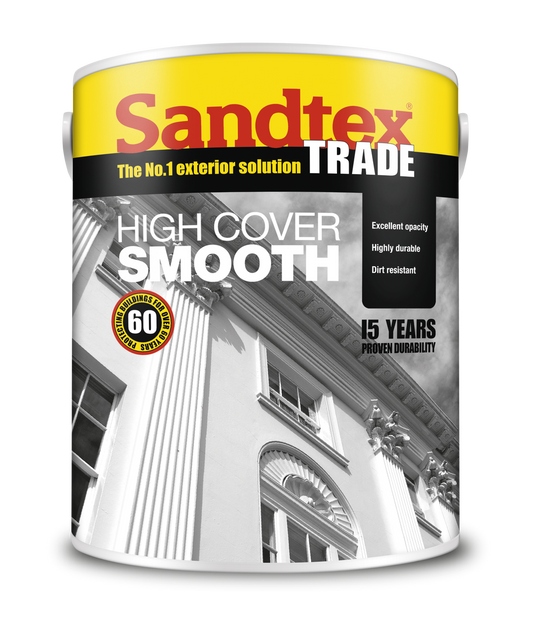 Sandtex Trade Colour Mixed High Cover Smooth Masonry Paint 5L