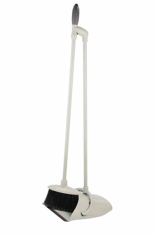 Greener Cleaner Tall Dustpan & Brush Set Cream