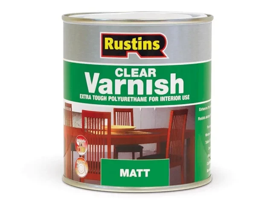 Rustins Polyurethane Varnish Clear 250ml