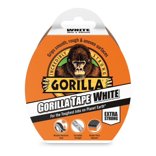 Gorilla Tape White 10M