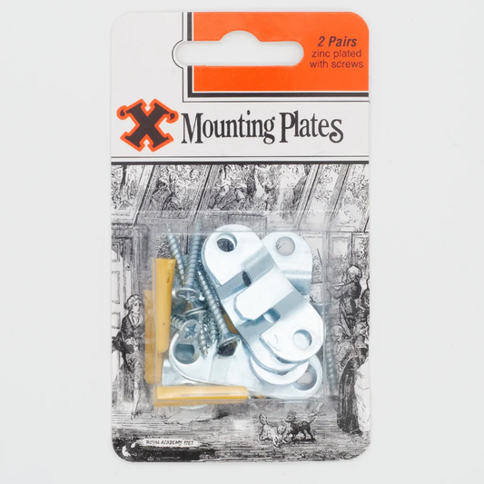 X Mounting Plates 4 Pack