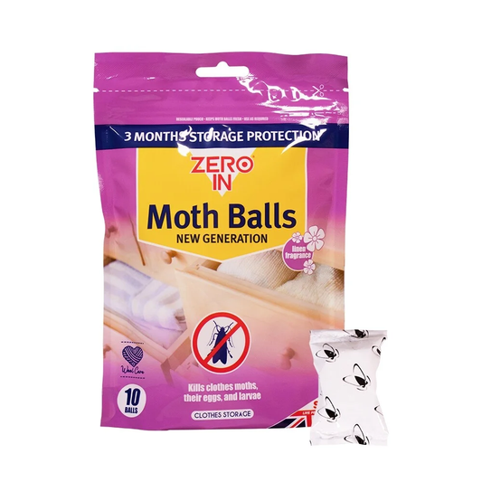 STV ZER436 Zero In Moth Balls 10 Pack