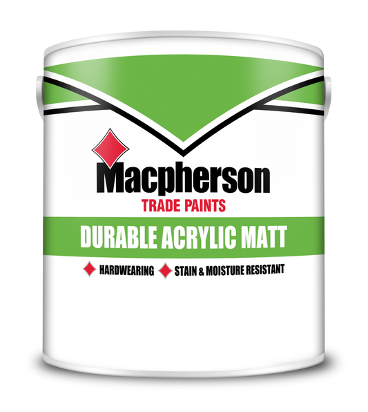 Macpherson Trade Colour Mixed Durable Acrylic Matt