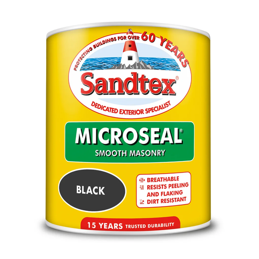 Sandtex Microseal Smooth Masonry Black