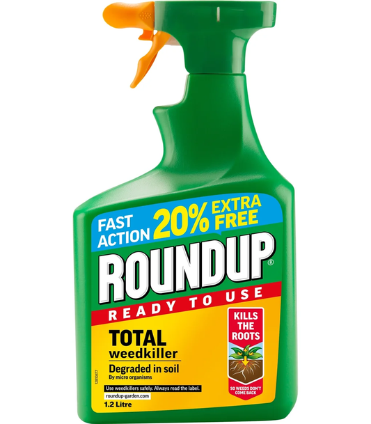 Roundup Total Fast Action Weedkiller 1.2L