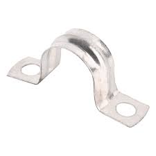 Banner 15mm Chrome Plated Copper Saddle Clips 10 Pack