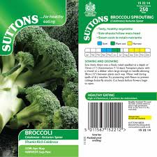 Suttons Broccoli Calabrese Autumn Spear Seeds