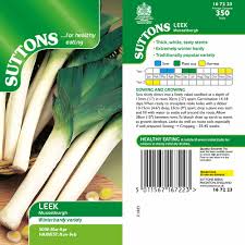 Suttons Leek Musselburgh Seeds