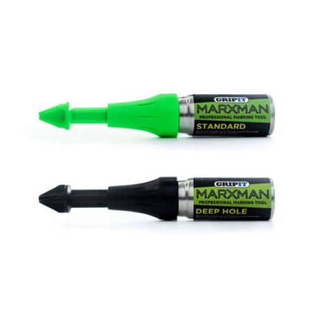 Marxman Chalk Non Permanent Marking Tool Pens Standard & Deep Hole
