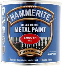 Hammerite Direct to Rust Metal Paint Smooth Red