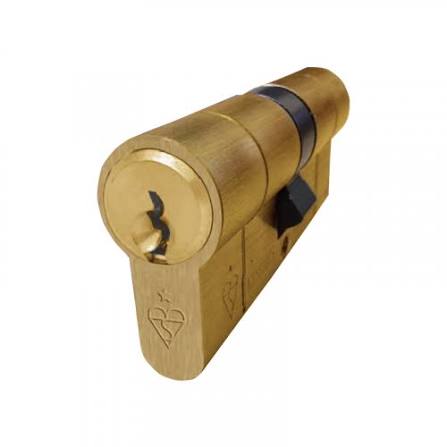 UAP Intelligent Hardware Euro Cylinder Lock Brass 30 x 30mm