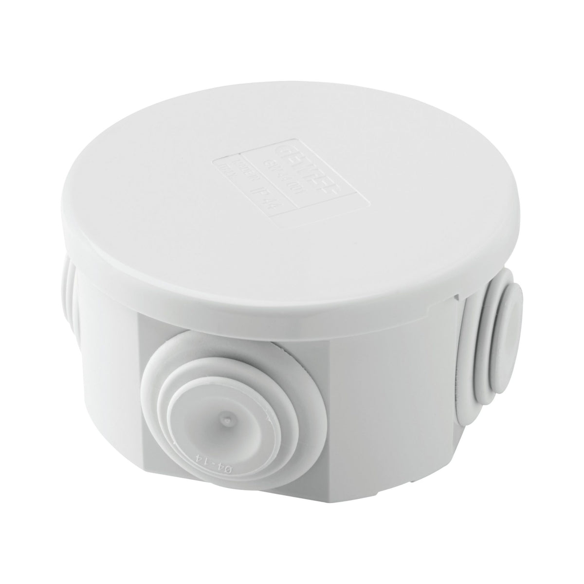 Gewiss IP44 Grey Junction Box 95mm