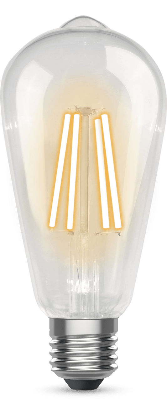 Kosnic ST64 Dimmable ES LED Clear Filament 40W Decorative Bulb Warm White