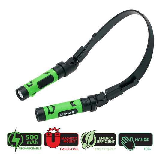 Litezall Rechargeable Neck Light 100 Lumens