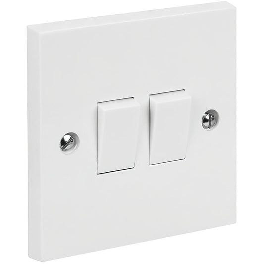 Lyvia 2 Gang 2 Way Light Switch