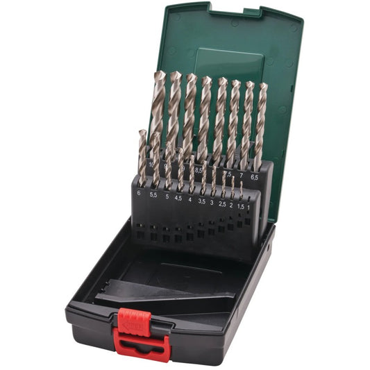 Metabo 19 Piece HSS Steel Drill Bit Set