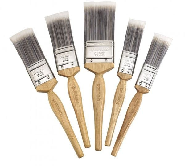 Lynwood Platinum Paint Brush Set 5 Pack