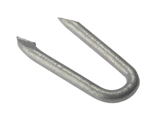 Allgrip Galvanised Netting Staples 20mm 1kg
