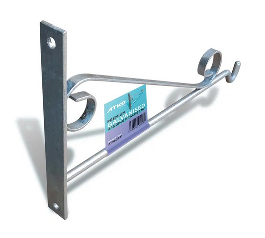 Atko 16" Premium Galvanised Hanging Basket Bracket