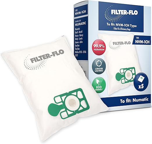 Filter Flo Henry Hoover Bags 5 Pack