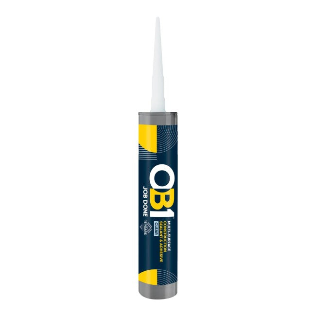 Bostik OB1 Clear Multi-Surface Construction Sealant & Adhesive