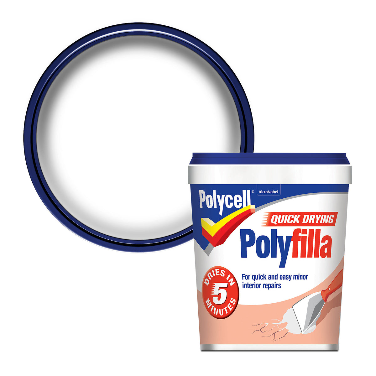 Polycell Polyfilla Quick Drying 1kg