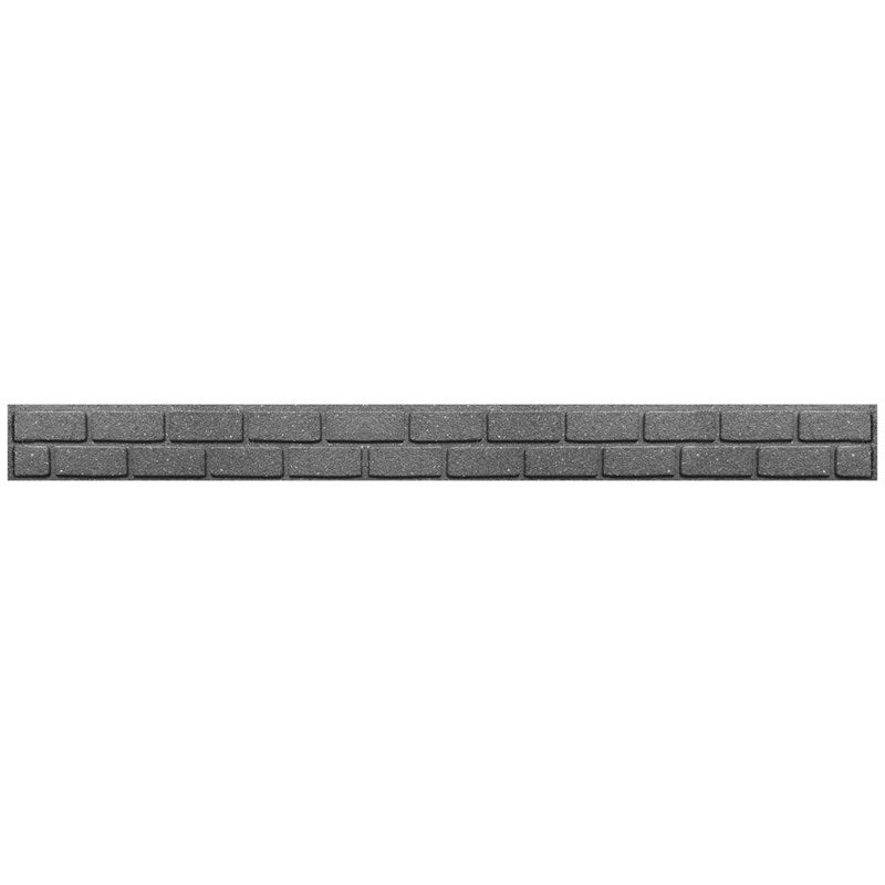 Primeur 9cm Ultra Curve Lawn Border Edging Grey Bricks