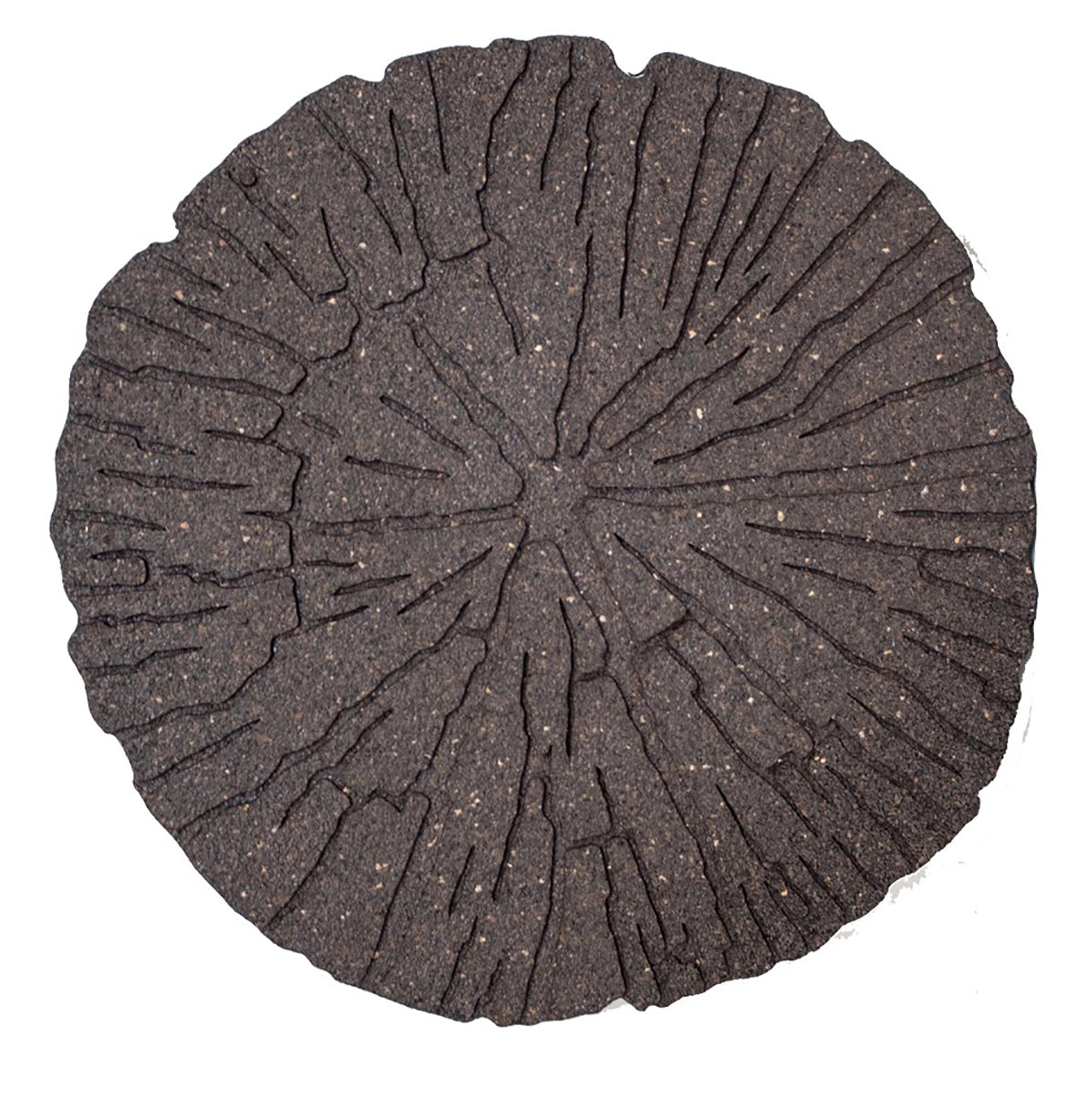 Primeur Garden Cracked Log Stepping Stone Earth