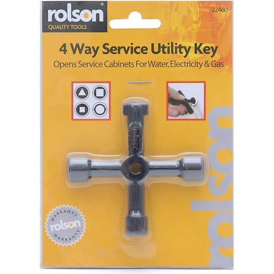 Rolson 4 Way Service Utility Key