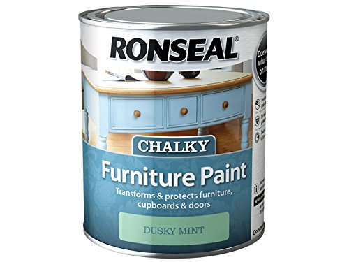 Ronseal Chalky Furniture Paint Dusky Mint 750ml