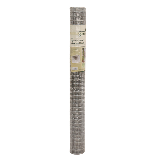 Kingfisher Galvanised Chicken Wire Netting 4m x 0.9m x 13mm