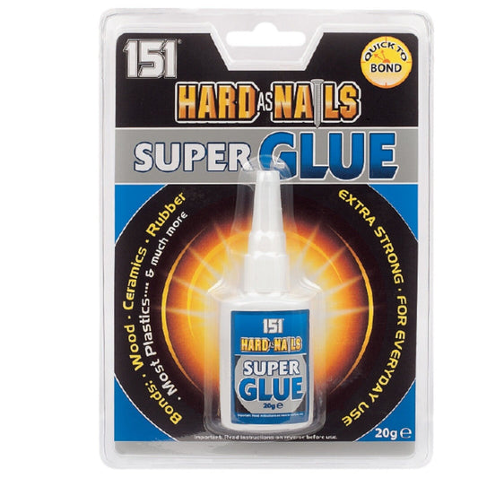 151 Hard As Nails Super Glue 20g
