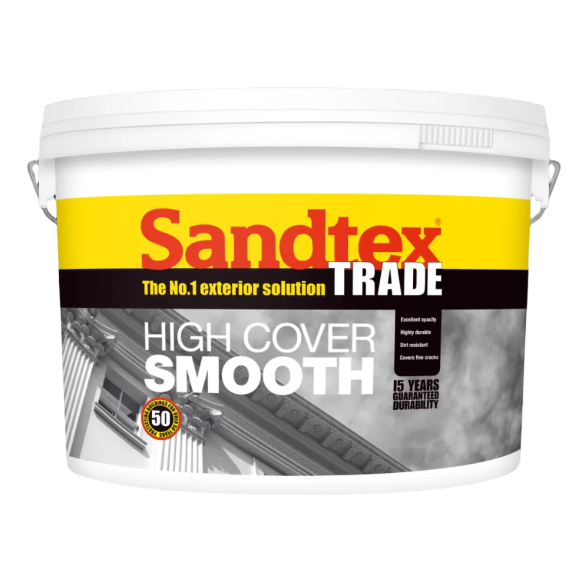 Sandtex Trade Colour Mixed High Cover Smooth Masonry Paint 10L