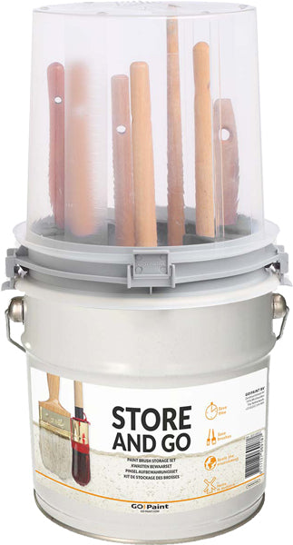 Go! Store & Go Complete Natural Paint Brush Gel Storage